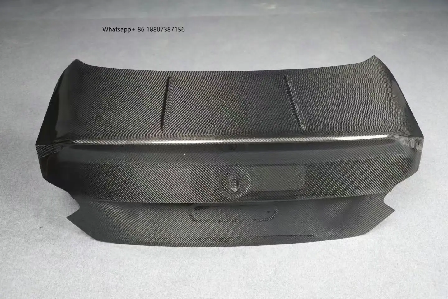 

New M2 G87 Dry Carbon Fiber Tail Cover with Exhaust Cut-Out-Bolt-On Universal Fitment 1 Year Warranty