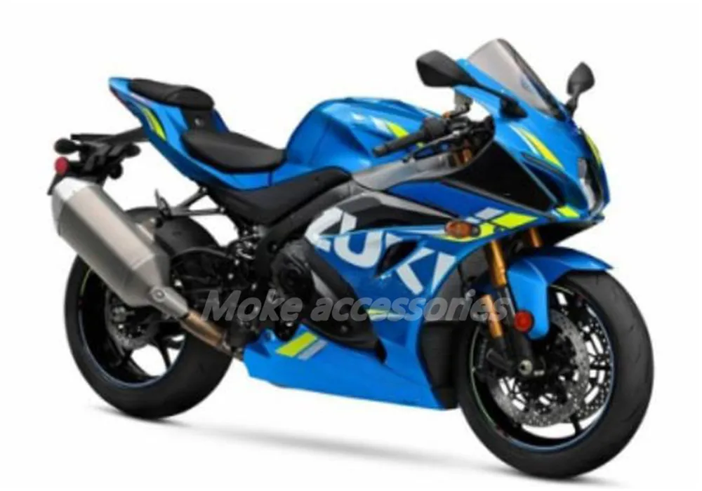 Moke motors Motorcycle Fairings Kit Fit For Gsxr1000 2003-2004 Bodywork Set High Quality ABS Injection New Blue