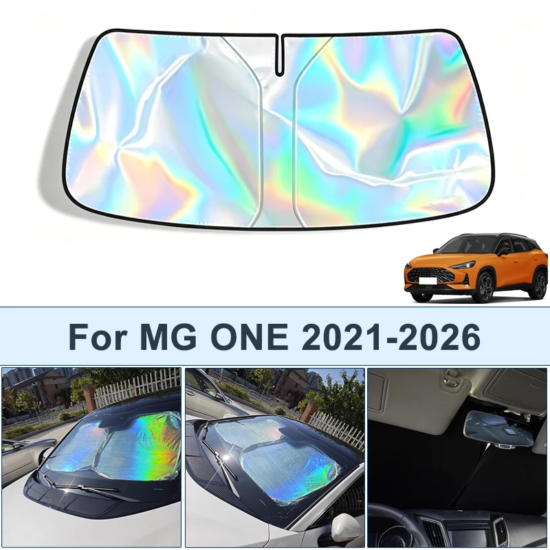 

Foldable Front Windshield Sun Shade For MG ONE 2021-2026 UV Reflective Sun Protection Cover Car Interior Accessories