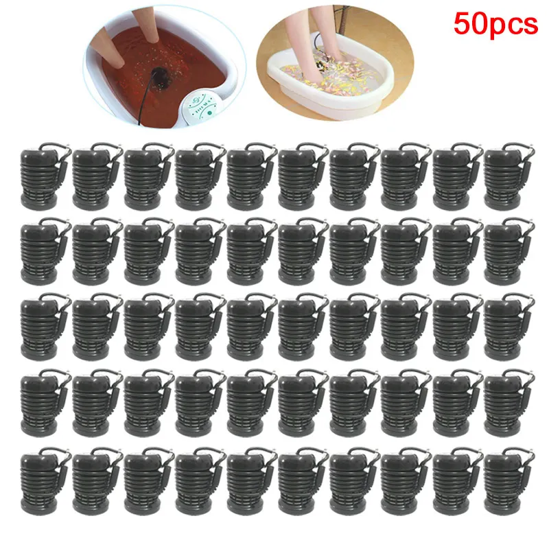 

50pcs Arrays Aqua Detoxifier Ionic Detox Head for Foot Massager Foot Spa Detox Machine Foot Cleanse Footbath Pedicure Therapy