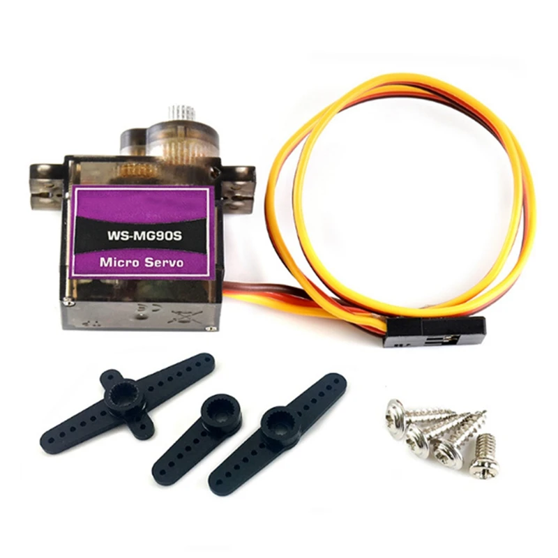 FBIL-MG90S Servo Metal Gear 2Kg/Cm 2.8Kg/Cm 180 Degree Torque Digital Servo For Helicopter Plane Boat Car RC Robot