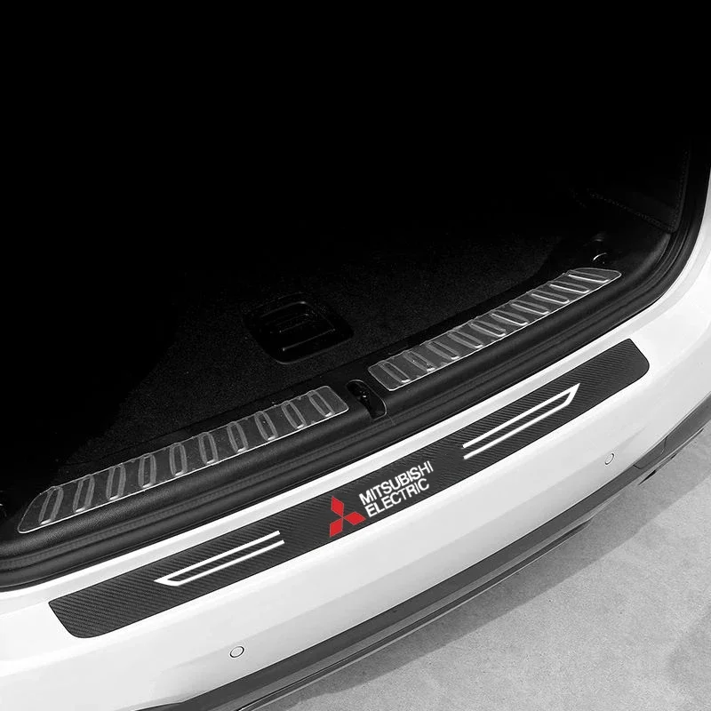 

Carbon Fiber Car Door Threshold Tape Sill Protective Sticker for Mitsubishi ASX Lancer Pajero Eclipse Ralliart Galant EVO Delica