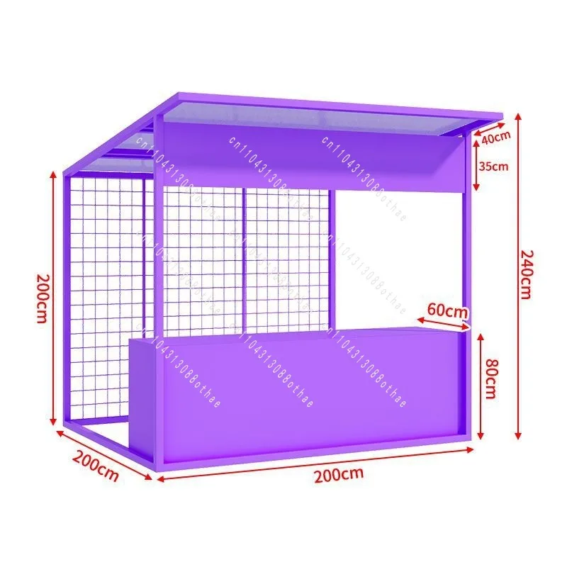 Market Stall, Multi-functional Shopping Mall, Event Promotion Rack, Outdoor Stall Rack