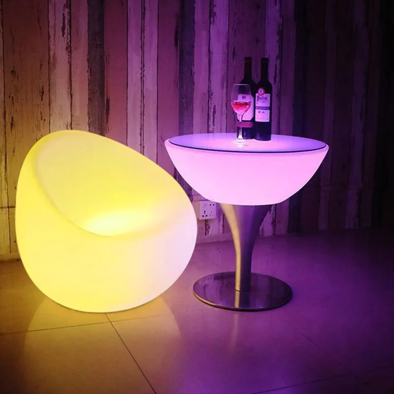 Combinaison table et chaise Bar clair Cour de célébrités Internet Simple étanche