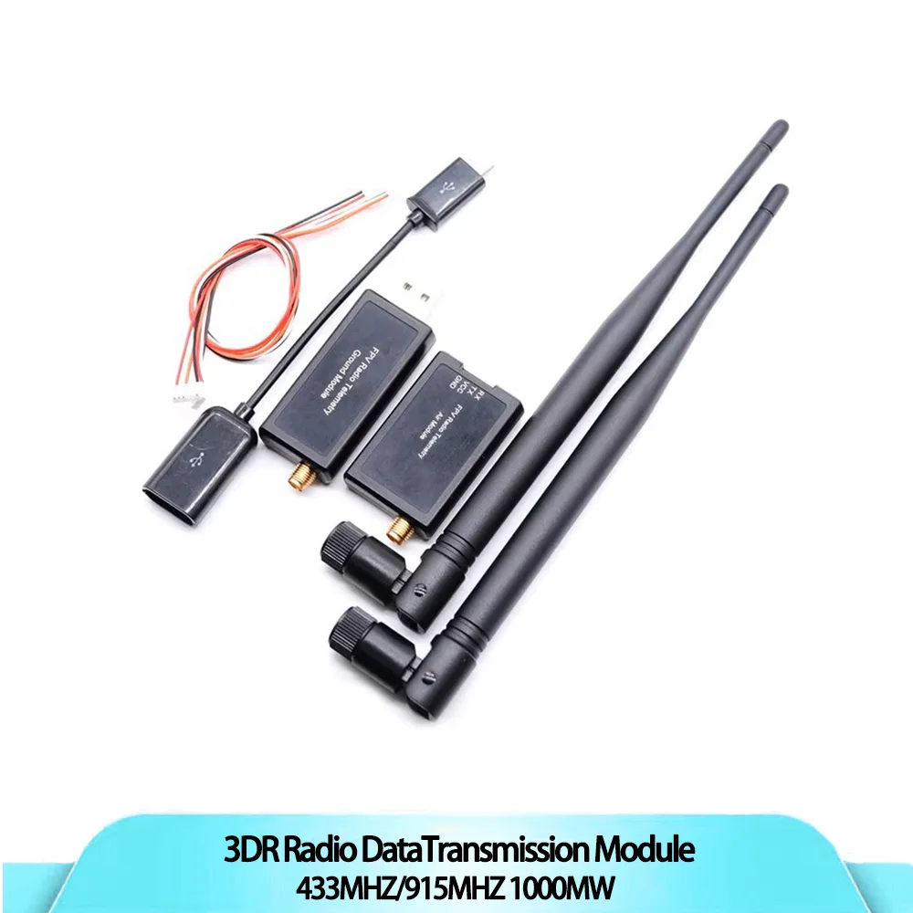 

B-CUBE 3DR Radio Data Transmission Module 1000mW 433MHz/915MHz Radio Drone Accessories