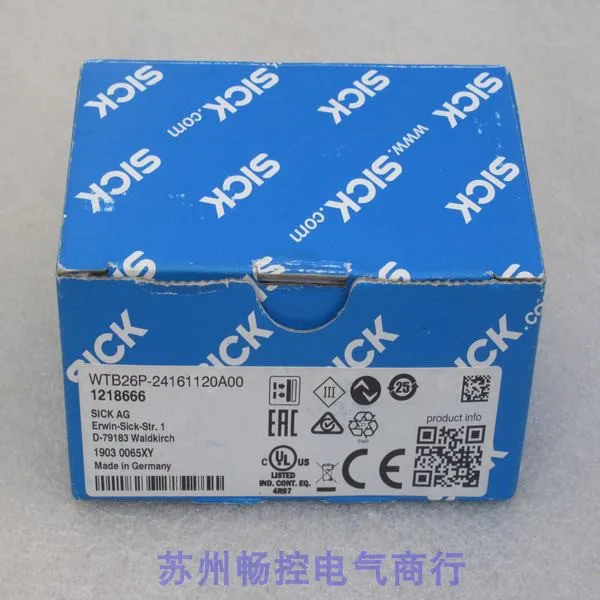 2025 * Продажи * Новый немецкий датчик SICK SCHECK WTB26P-24161120A00 Spot 1218666 2025 * Продажи * Новый немецкий датчик SICK SCHECK WTB26P-24161120A00 Spot 1218666