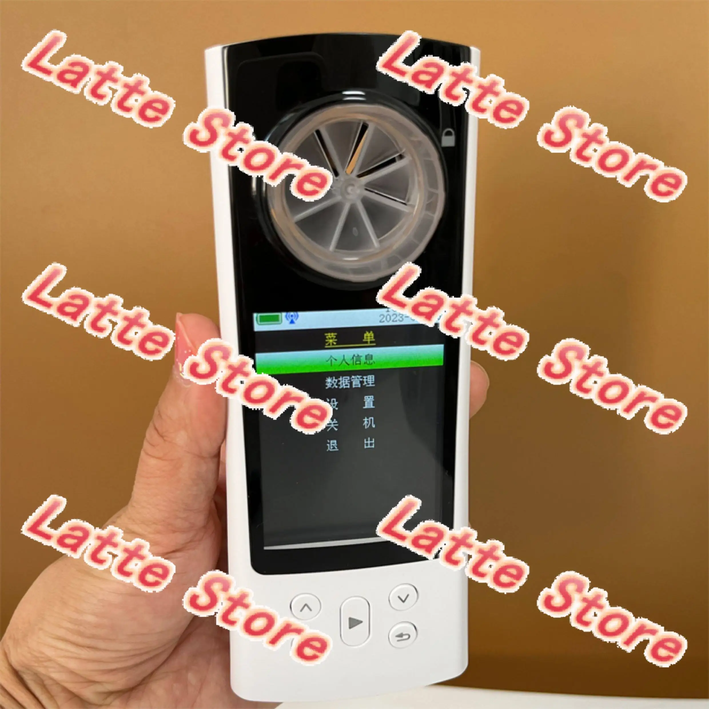 Medical pulmonary function tester Breathing electron peak flow meter Portable pulmonary function meter for physical examination