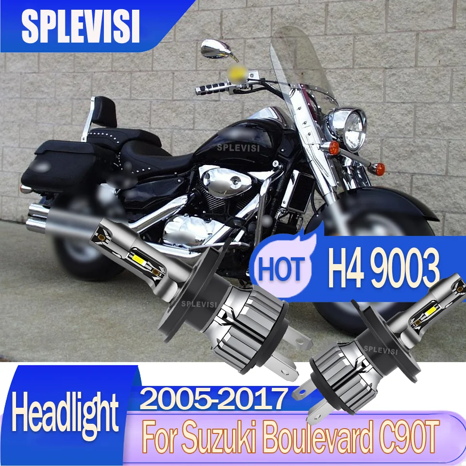 

Shockproof & Vibration-Resistant LED H4 9003 motorcycle Headlight For Suzuki Boulevard C90T 2005 2006 2007 2008 2009 2010-2017