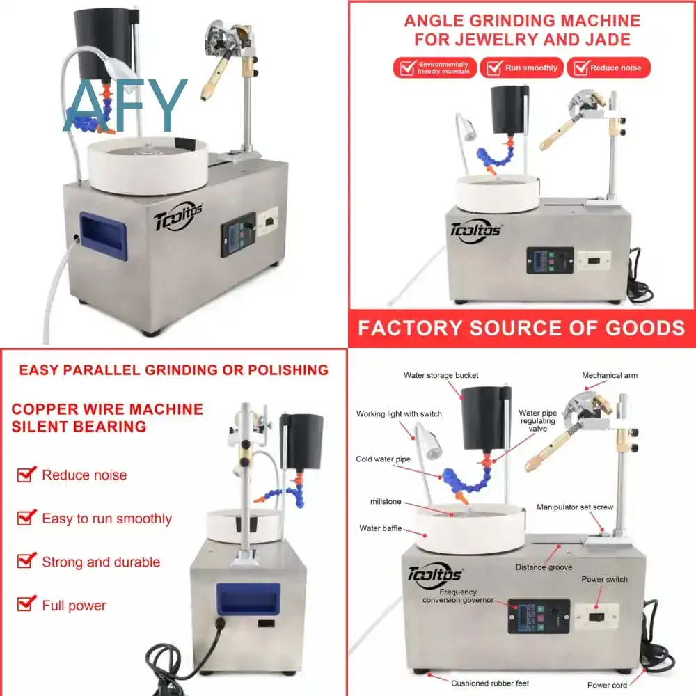 Boasta Stone Bead Making Machine for Jewelry Tool Equipment Faceting Machine for Gemstone Flat Grinder Ordinary Manipulator