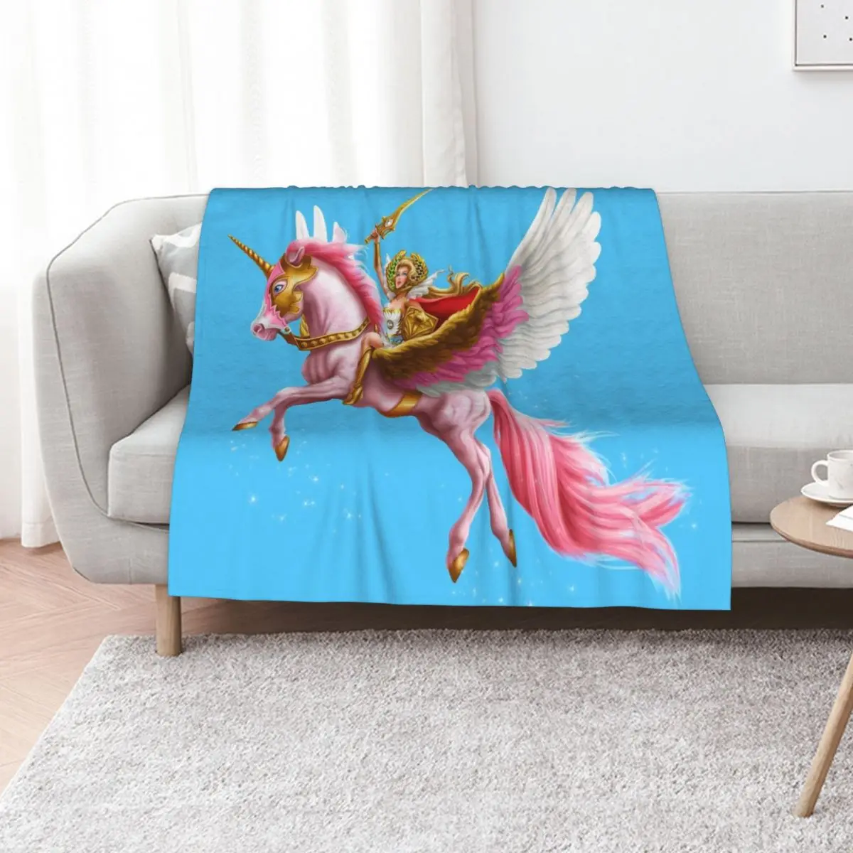 

She-Ra: Princess of Power!! Throw Blanket Fluffy Cozy Throw Blanket for Home Decor