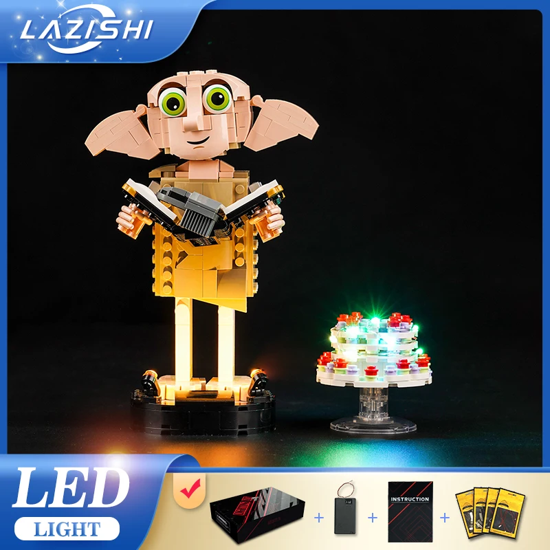 Lazishi LED light 76421 set suitable for Dobby ™  The House Elf building block (only including lighting accessories)