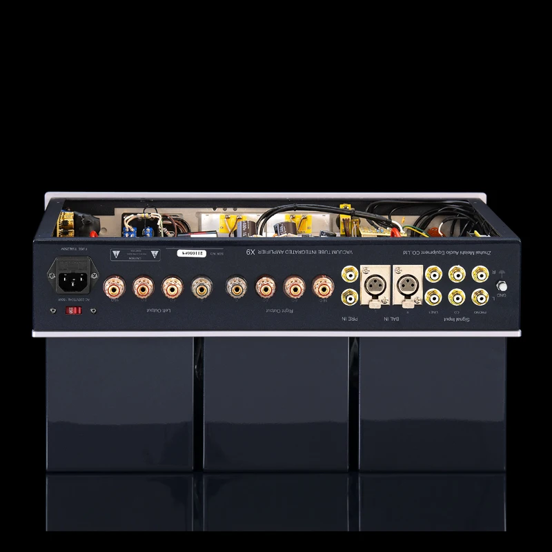 MUZISHARE X9 Professioneller High-End-Transistor-Leistungsverstärker 6SN7*2 6SL7*2 274B*2 300B*2 Haushaltsempfänger und Verstärker