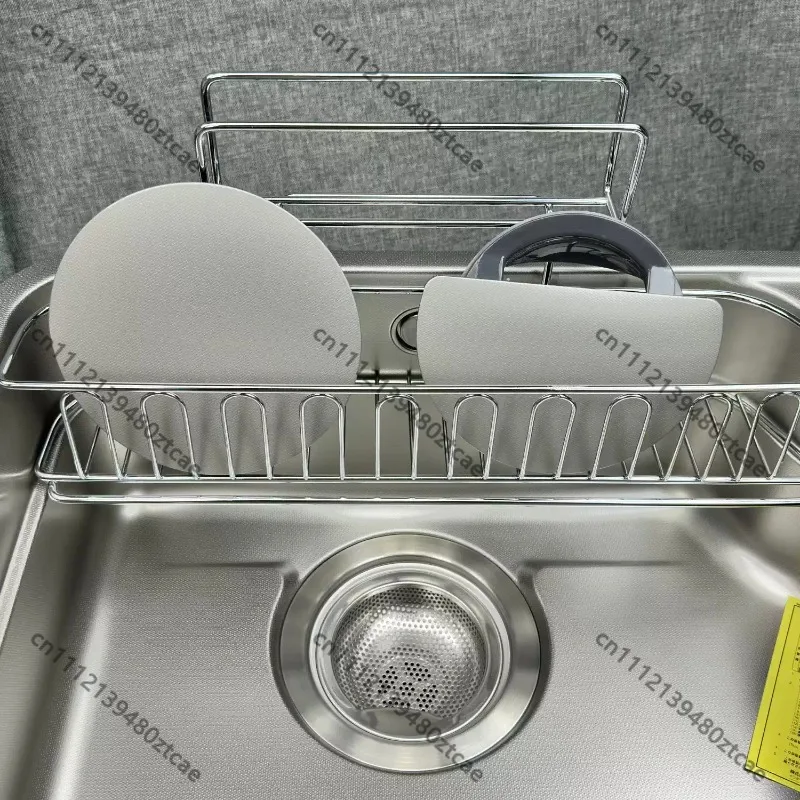 Household Kitchen Washing Basin Stainless Steel Sink For Vegetable Fruit Tableware Cleaning Hardware Parts