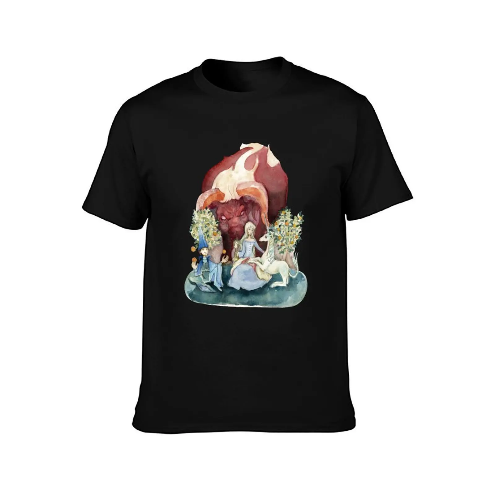 The Last Unicorn Medieval T-Shirt funny t shirts man T-Shirt