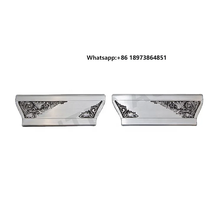 

High Quality Auto Interior Accessories for Range Rover Executive Door Welcome Pedal Threshold Silvery Hardware Material Car Part