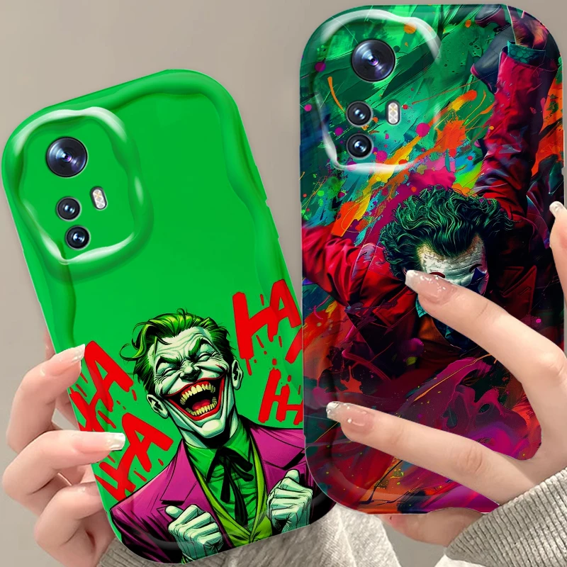 J-Jokers Evil Interesting For Xiaomi Mi 14 12 12T 11 Lite Poco M6 X6 X5 X4 X3 M3 F4 Pro GT NFC 5G Wave Oil TPU Phone Case