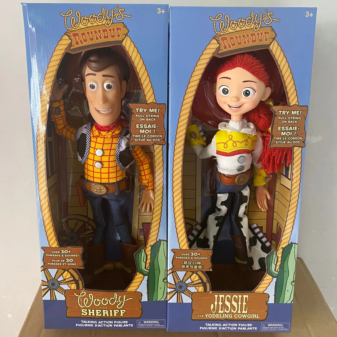 Disney Holiday Gifts Toy Story Action Figures Sheriff Woody Doll Jessie Toys for Boy Occur Shine Doll Buzz Anime Figures Toys