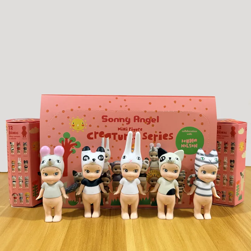 Niedliche Engel-Blindbox „Wundersame Tiere“-Serie Mini-Figuren im Anime-Stil – Schreibtischdekorationen (Weihnachts-/Geburtstagsgeschenk) – Detail 4