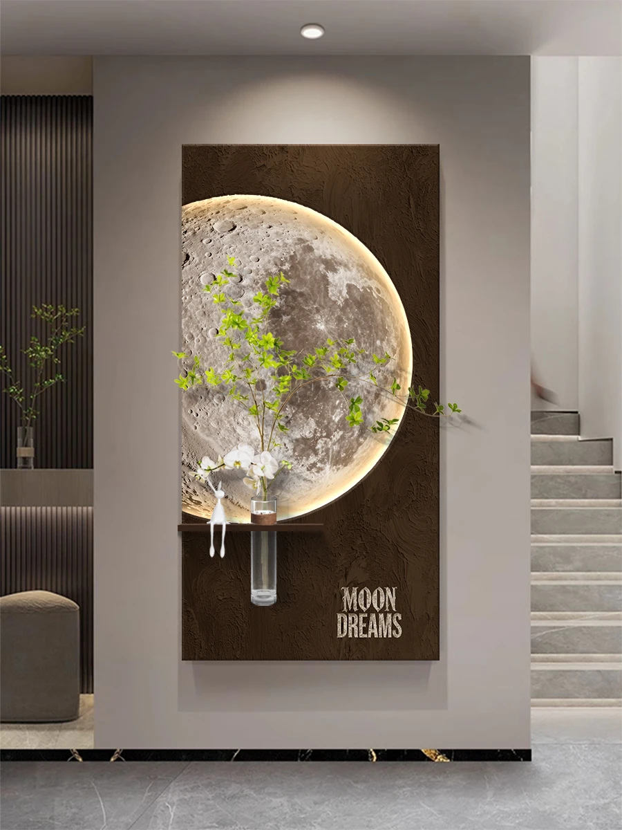 Peinture de décoration d'entré - Hanging Moon Lamp avis et prix