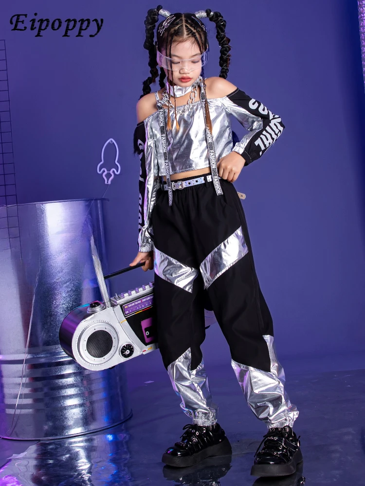 Modne kostiumy jazzowe dla dzieci strój dla dziewcząt najlepsze spodnie modny fajne ciuchy jesień i zimę