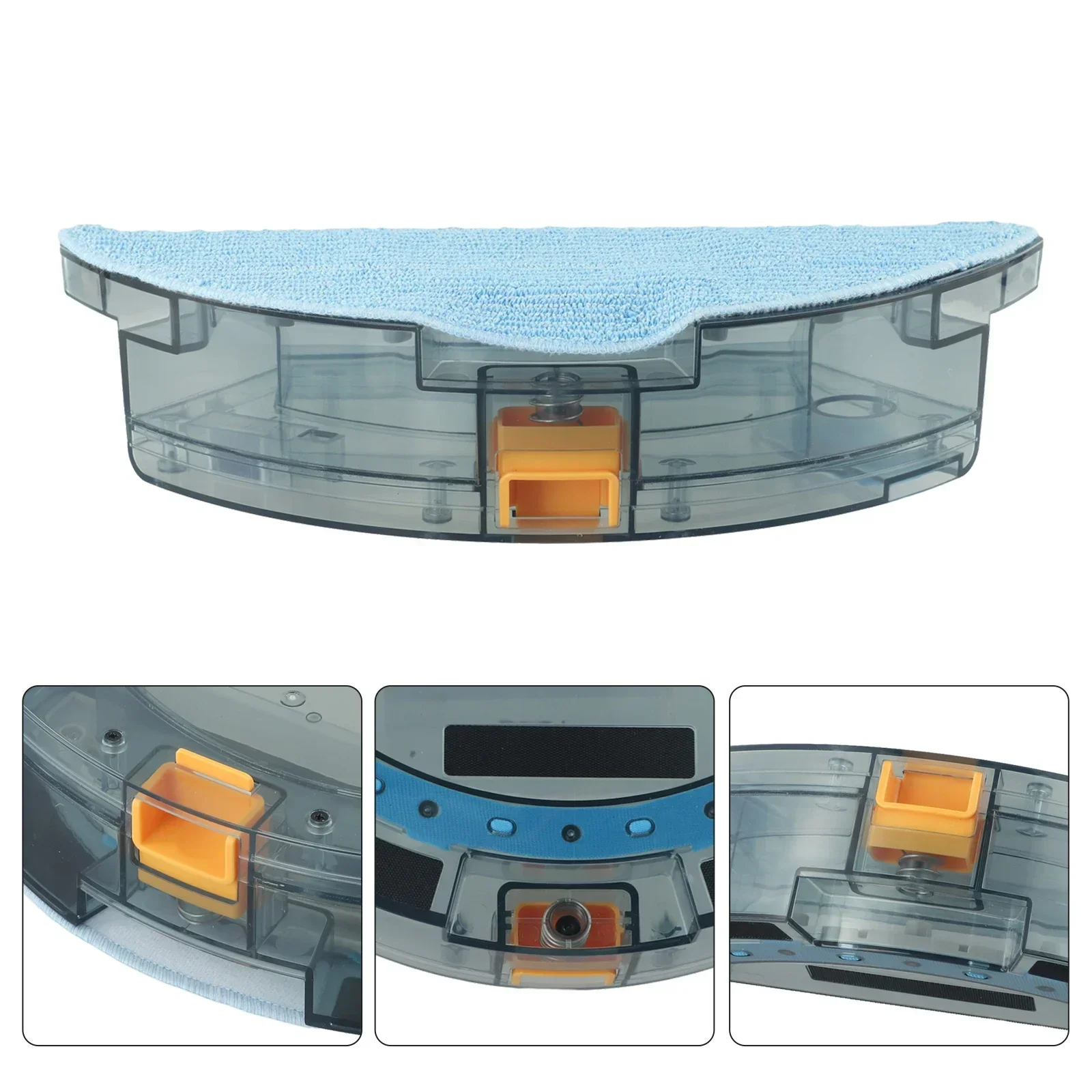 Serpillière pour aspirateur robot TesEisFor X500 Dallas Dock S4, 1 pièce d'eau précieuse + 2 pièces de gril, pièces de rechange, accessoires de remplacement