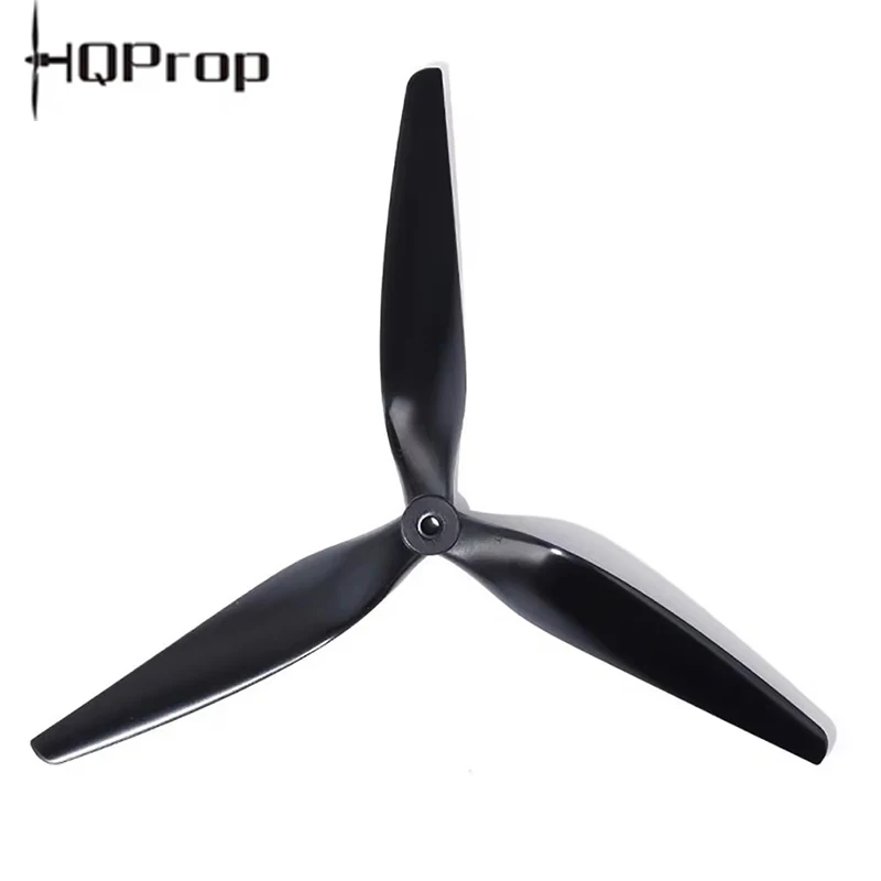 2Pairs HQProp 10X5X3 1050 HQ Macroquad Prop 1050 10inch 9inch 3 Blades Black Carbon Reinforced Nylon Propeller for RC FPV Drones