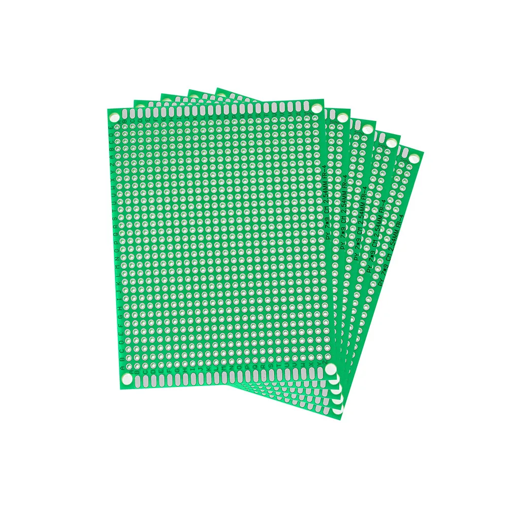 10PCS Single Side PCB Board 7*9CM Prototype Board 7x9CM Green Universal Circuit Boards DIY Kit
