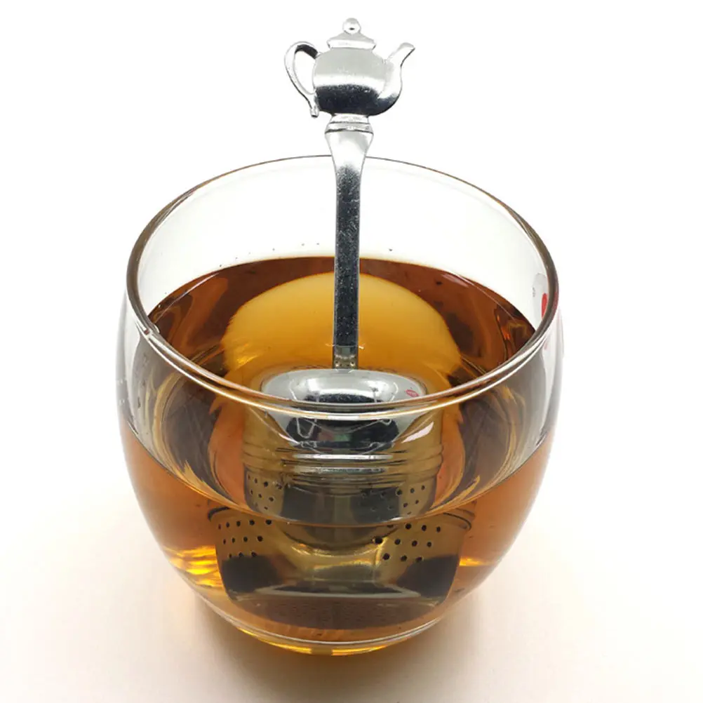 

2Pcs Stainless Steel Tea Infuser Reusable Filter for Loose Leaf Teas and Spices Home Kitchen Supplies Tea Strainer