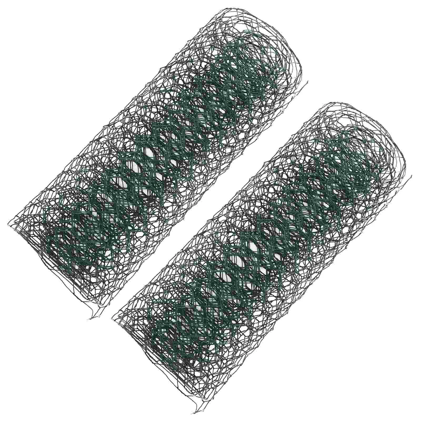 

2 Rolls Flower Arrangement Chicken Wire Mesh Netting Flowers Floral Supplies Iron