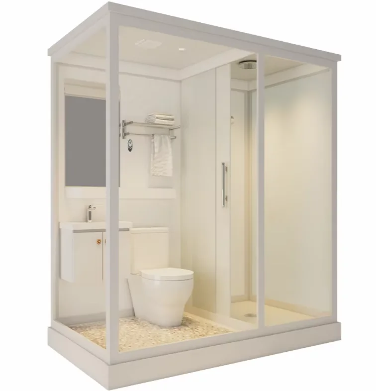 

for Prefabricated Bathroom Pod Complete All-in-one Modular Bathroom Pod Integrated Shower Room