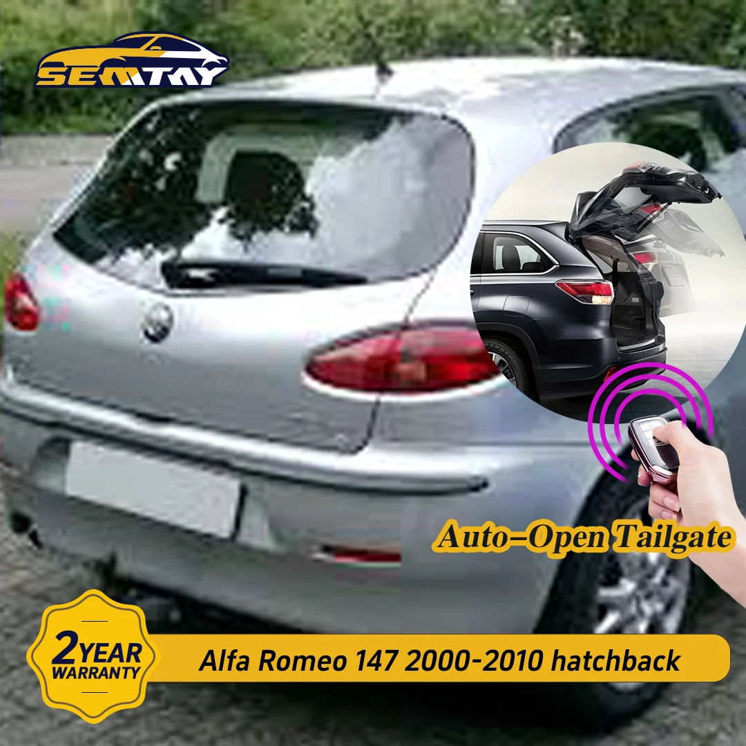 SEMTAY Automatic Lifting Trunk Struts with Spring for Romeo 147 2000-2010 hatchback Alfa Romeo Rear Tailgate Boot Lift Supports