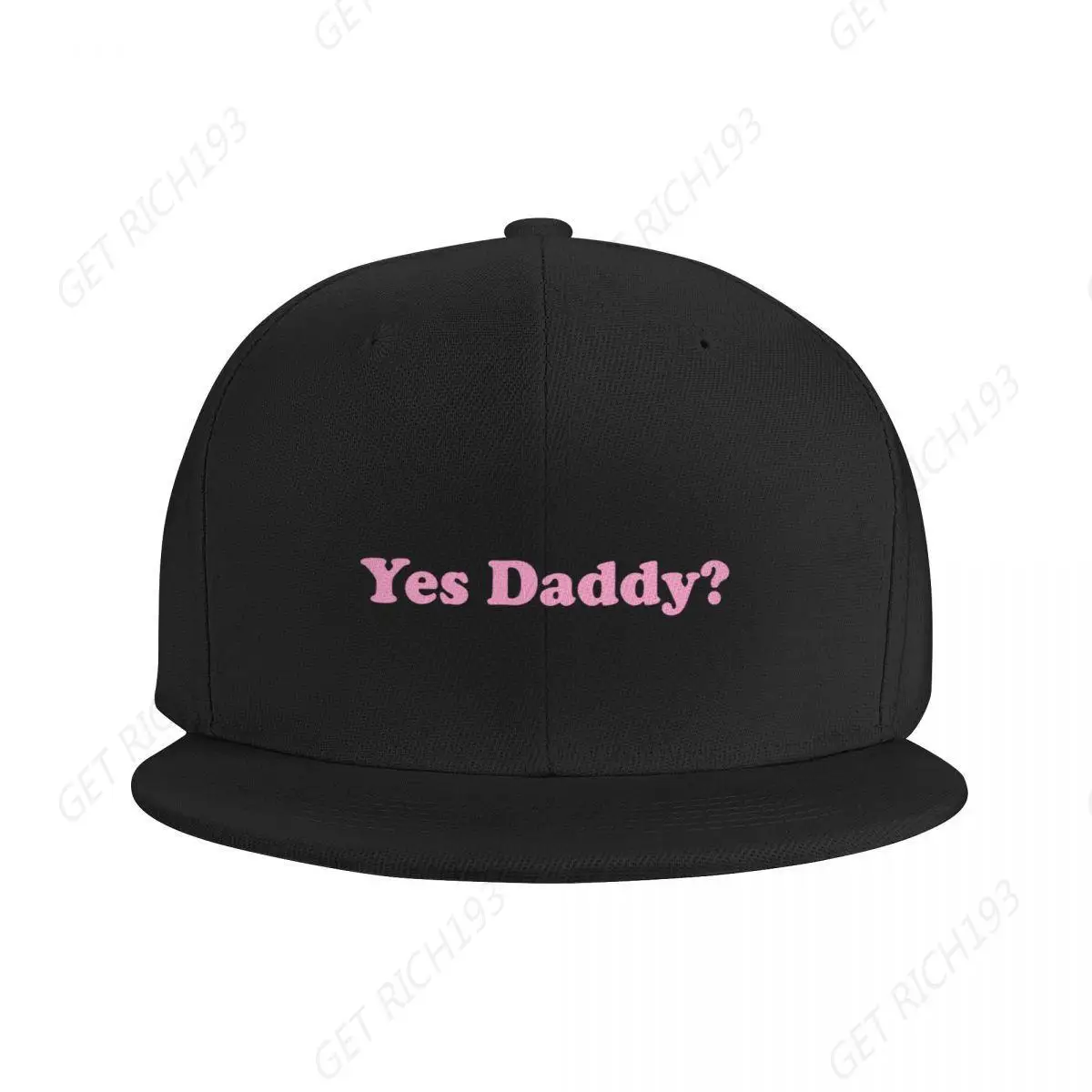 

Yes Daddy Dad Flat Baseball Cap Sweet Man Hat Icon Tea Hats Rugby Baseball Cap For Men Women One Size