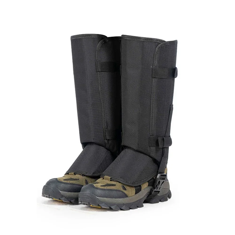 Essential Waterproof Gear Adjustable Leg Gaiters to Protect Against Snow Rain and Wind While Adventuring Outdoors