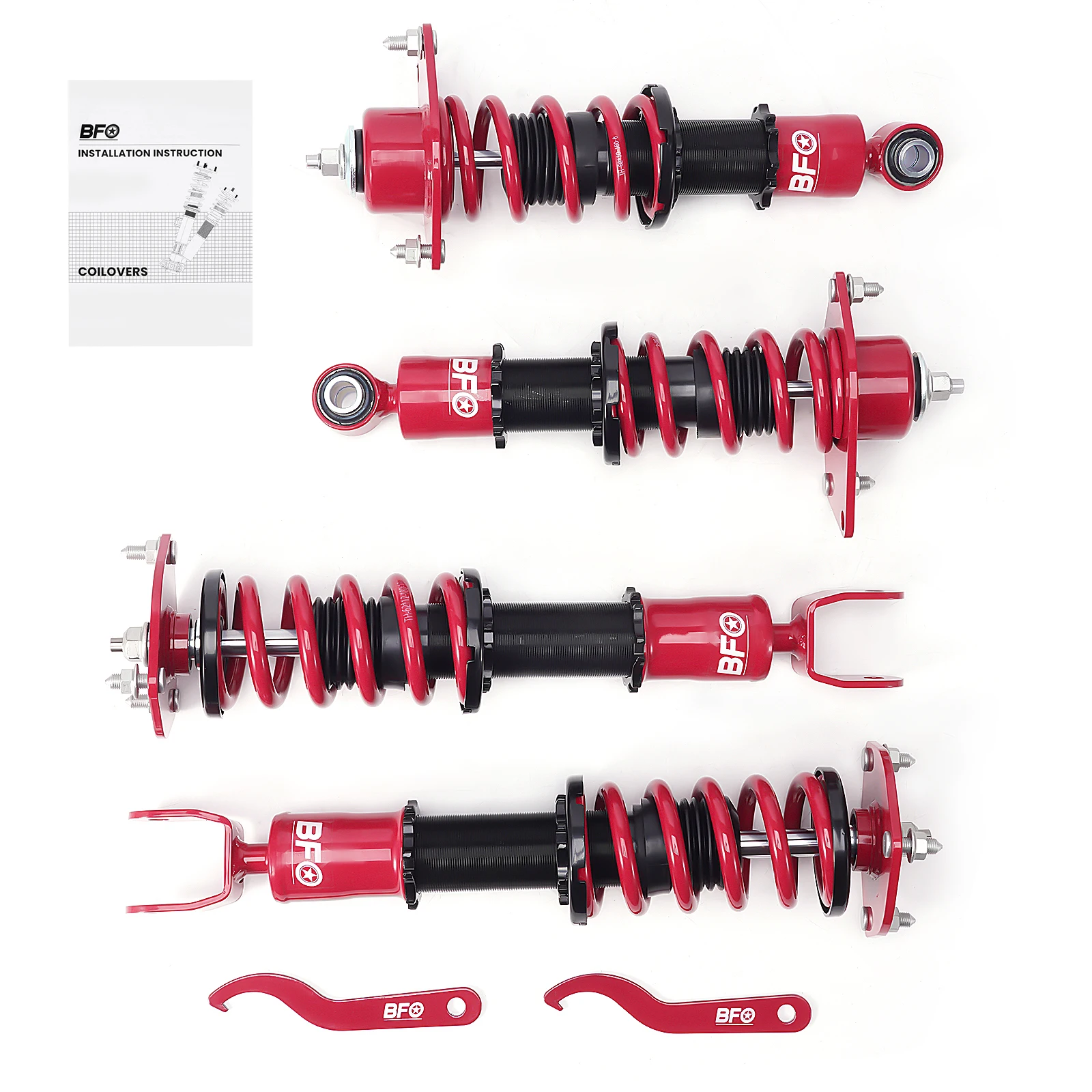 Coilovers Adjustable Shocks Strut Lowering Kit For Mazda RX-8 2004-2011 SE3P