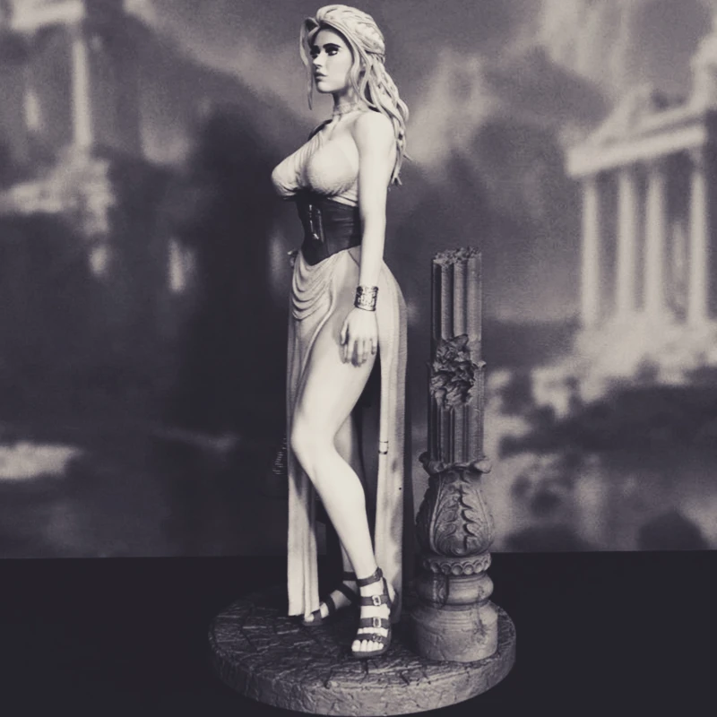 1/24 Scale Elegant Greek Woman Resin Figure Assembled Model Kit Historical Figures Miniatures Unassembled Unpainted