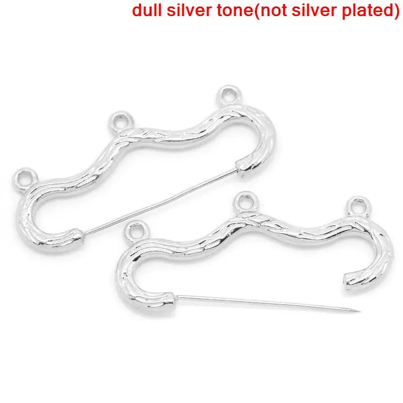 8 jahreszeiten Zink-legierung Sicherheit Pin Broschen Feder Blatt Zweig Erkenntnisse Bogen DIY Herstellung Von Schmuck Frauen Kleid Kragen Zubehör, 3PCs