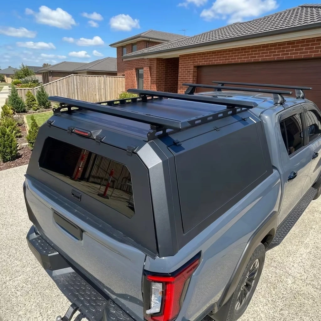 Heavy Duty Steel Hilux Next-Gen N90 2025+ Offroad 4x4 Truck Hardtop Camper Shell Waterproof No-Drill