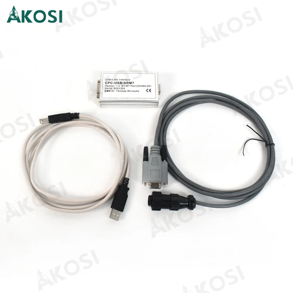 For Toyota Bt Forklift Canbox Usb Arm7 Diagnostic Cable Truck Box Diagnosis ScanTool Can Interface Can Bus Line Truckcom Program