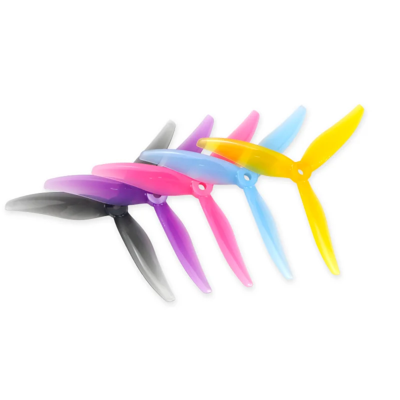 8PCS 5129 3-Blade Propellers YUKI Design for 2306 2207 Motor FPV Freestyle RC Drone Props