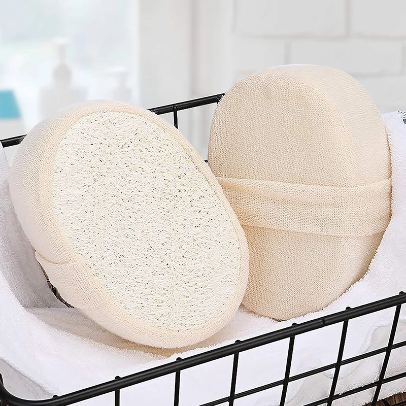 Loofah-esponja de baño para ducha, guante de limpieza corporal, depurador, cepillo, almohadilla, eliminador de hornillos, suministros de baño