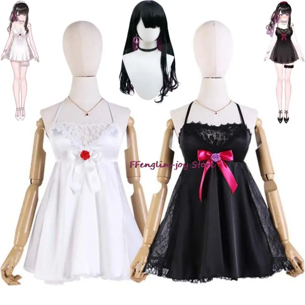 

YouTuber VTuber Koinoya Mai Cosplay Costume Wig Anime ProPro Production ProProProduction Merletto Hallowen Sexy Woman Suit