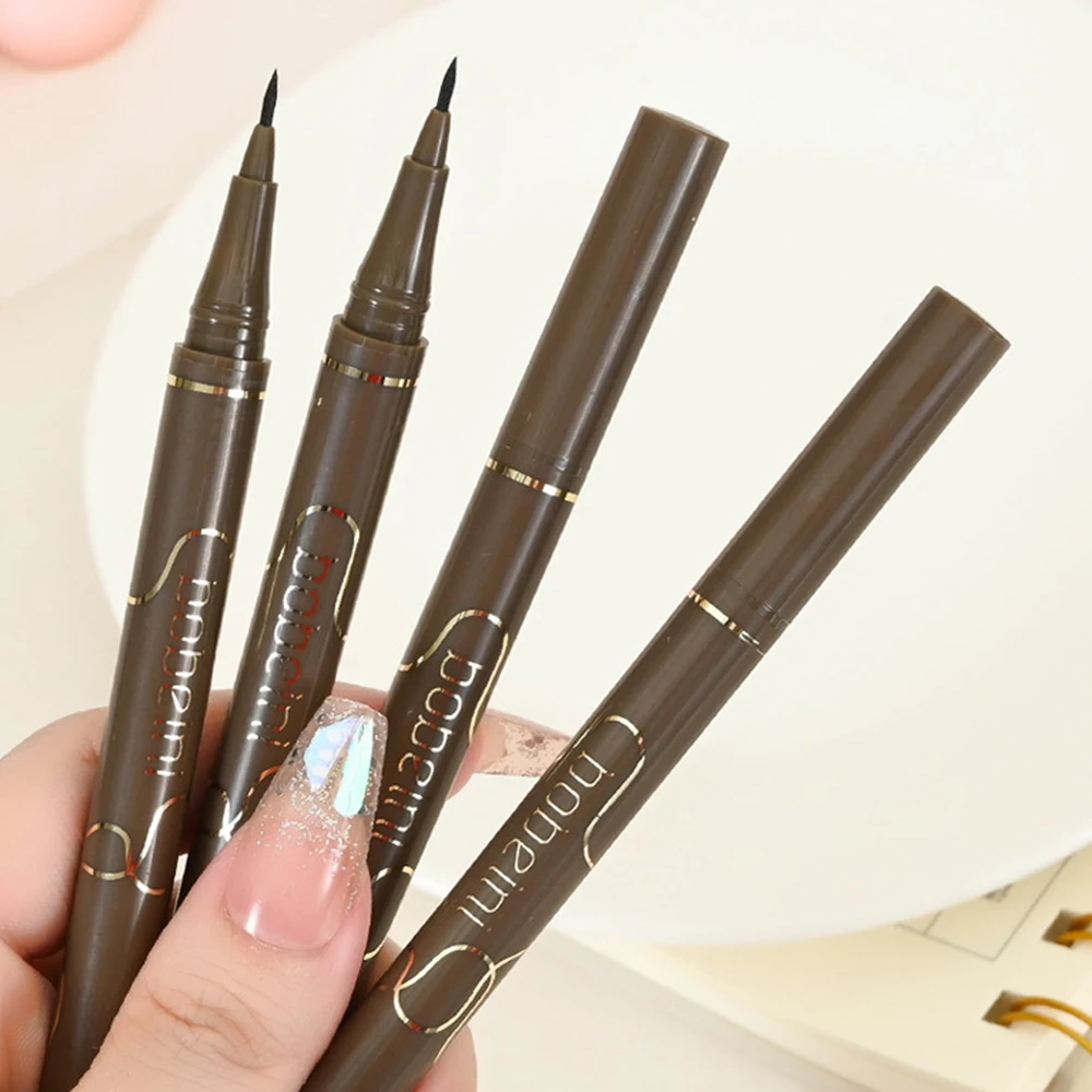 Quick-drying Eyeliner Pen Precise Drawing Brown Eyeliner Pen Make-up Long-lasting Eyeliner Pen Fine And Smooth Texture Eyeliner