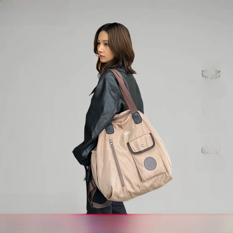 dolob-large-capacity-ladies-travel-backpack-maternity-bag-lightweight-short-trip-bag-soft-handle-zipper-closure-commuter-bag