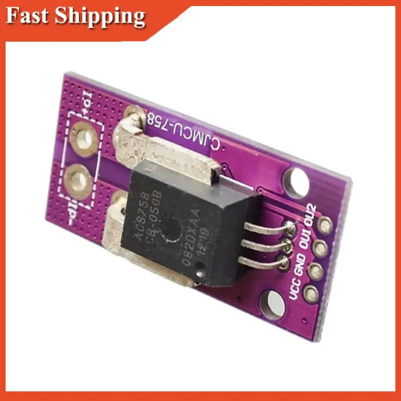 Wydajny MCU-758 ACS758LCB-050B-PFF-T 50A Moduł liniowego czujnika prądu Halla do precyzyjnych pomiarów