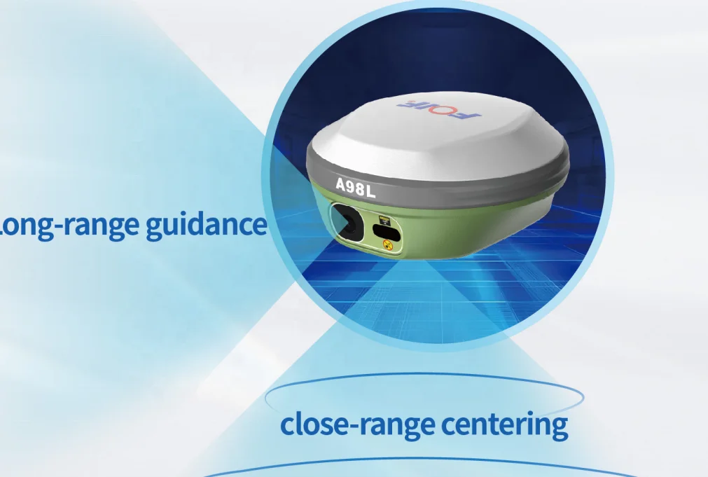 Newest FOIF A98L Laser+Two Camera GPS RTK With 1408 Channels And IMU Can Stake Out GNSS Receiver