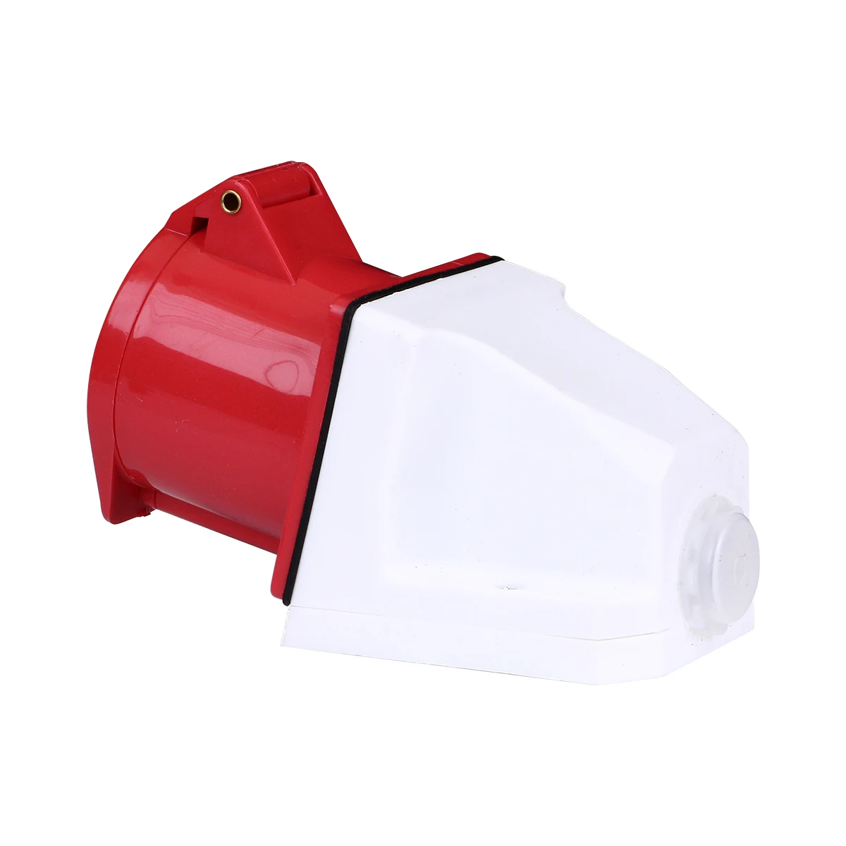 IP67 Waterproof Panel Mounted Appliance Inlet 63A/20A/10A 4 Pin Electrical Plug with 2m Cable Industrial AM-124