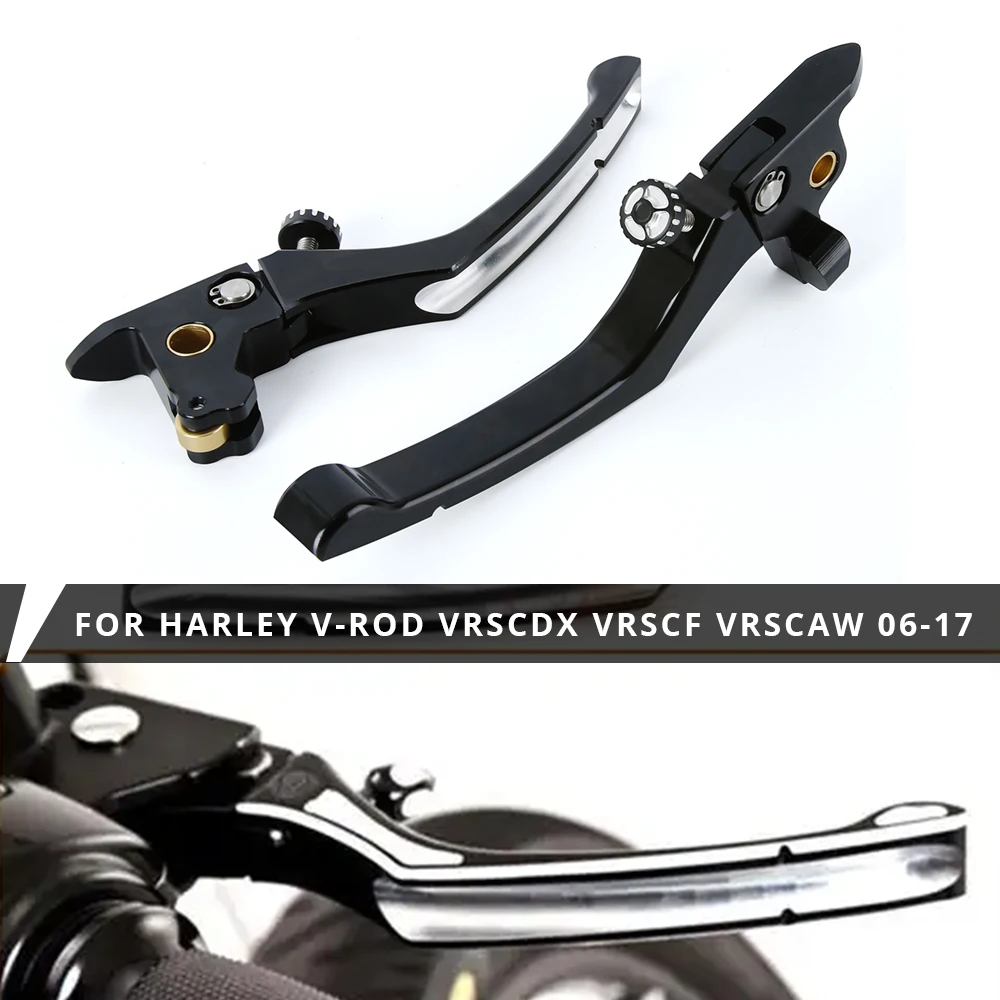 Motorcycle CNC Brake Clutch Levers For Harley V ROD V-ROD VROD VRSC VRSCDX VRSCAW VRSCF Night Rod Special Muscle 2006-2017