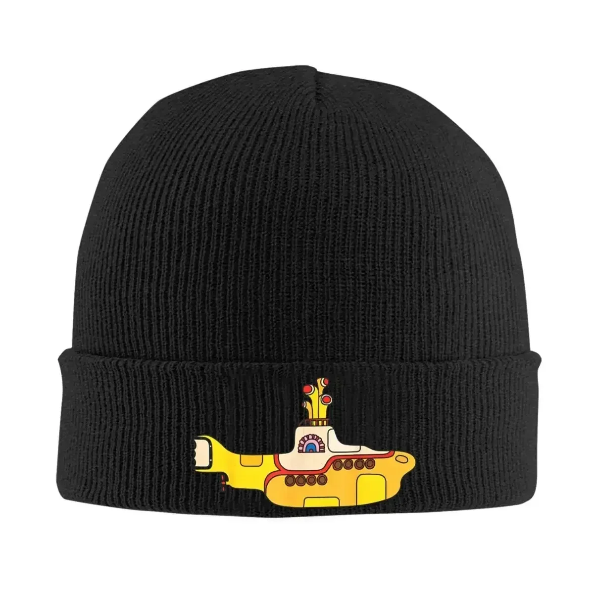 Submarine The B-Beatle Knit Hat Beanie Autumn Winter Hats Warm Unisex Hip Hop Rock Band Cap Men Women