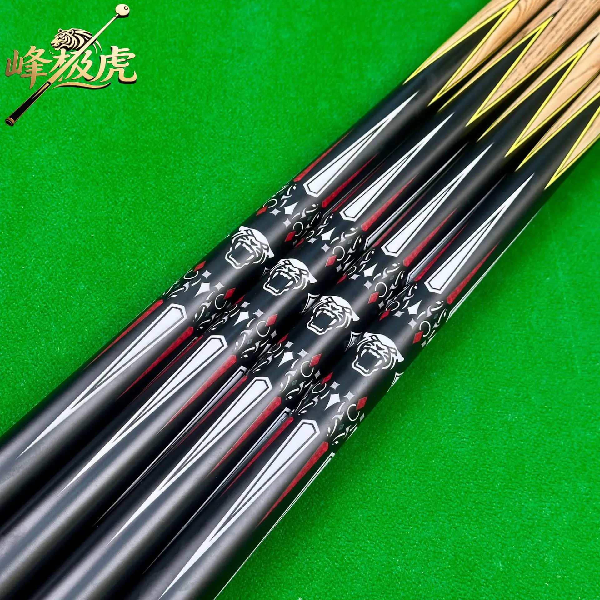 YFY Billiard Club 10mm Small Head Rod Integrated Club British Through Rod Billiard Hall Billiard Room Male Rod