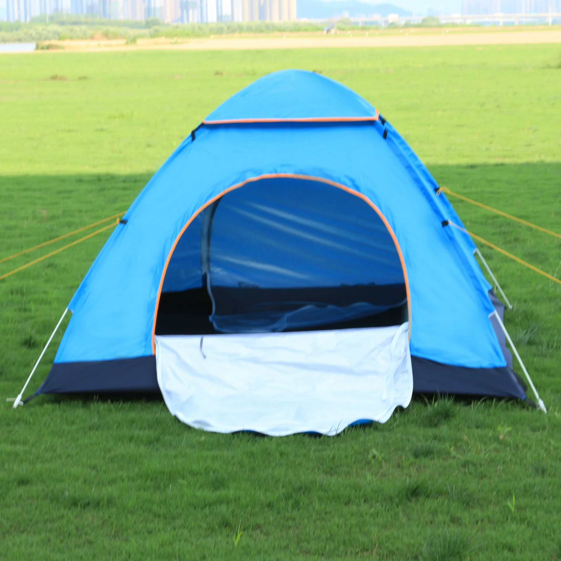 Outdoor Travel Tent, Fully Automatic 4-person Throw Tent, Hand Throw Tent, Double Door Spring Tent